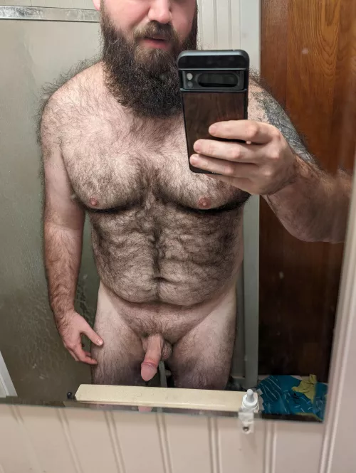 Who wants to cum get in the shower with me? 😏😈 by BeardedAnonnn