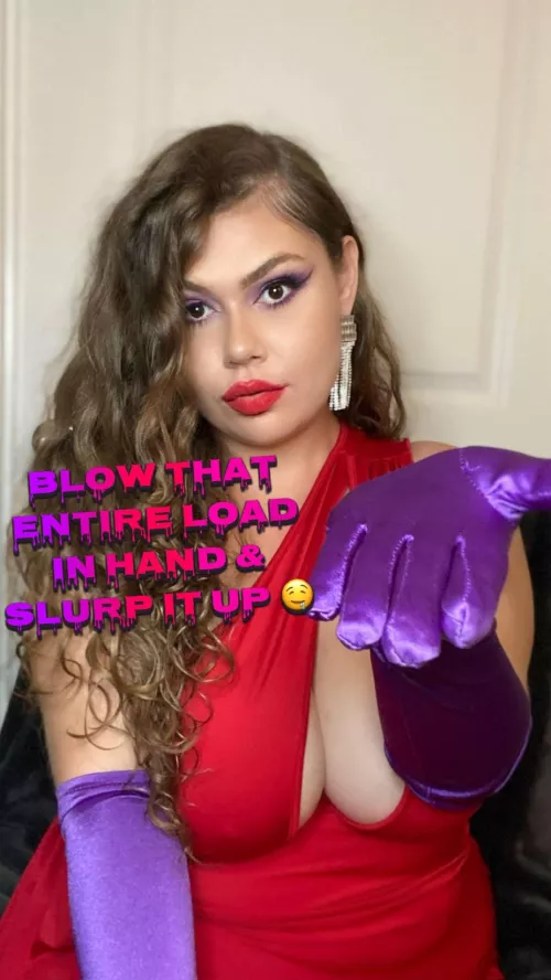 You’re Gonna Blow That ENTIRE Load In Hand & SLURP It All Up Like A Good Cum Guzzler 🤤🤤🤤 by Goddess_T-F
