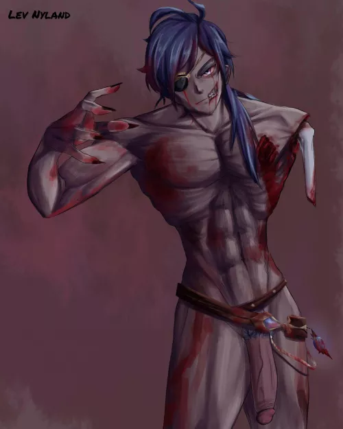 Zombie Kaeya by LevNyland