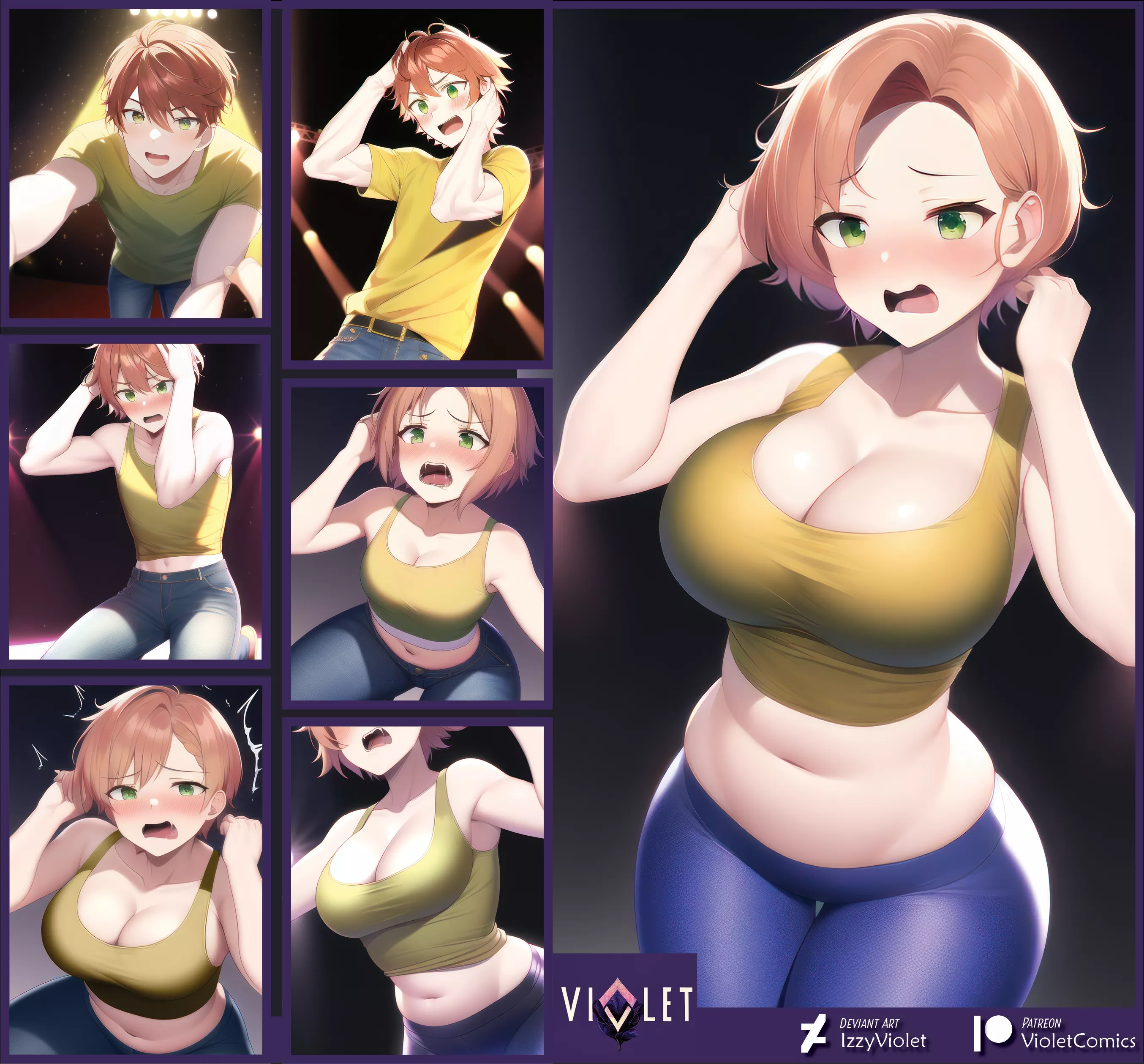 All Part of the Act posted by Izzy_Violet