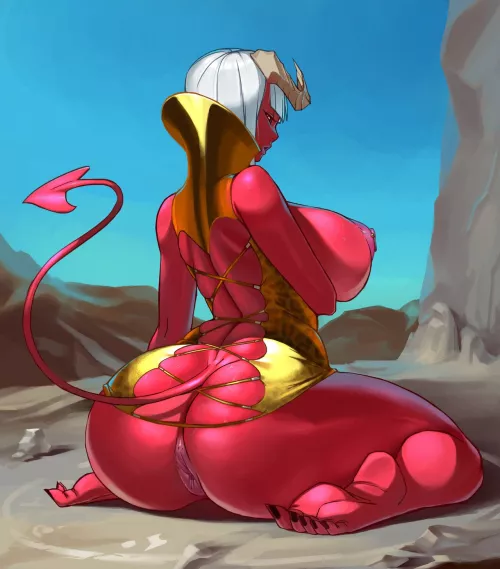 Anal wreckage demon lord Anna (Yuzhou) [D vs N] by Dankgothicpizza01