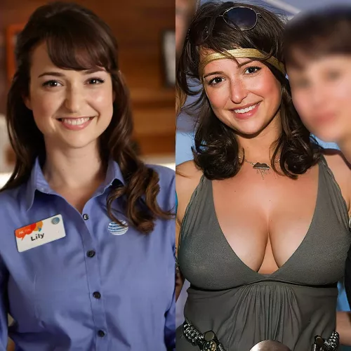 AT and T girl Milana Vayntrub hides them well by amartyamishraaa