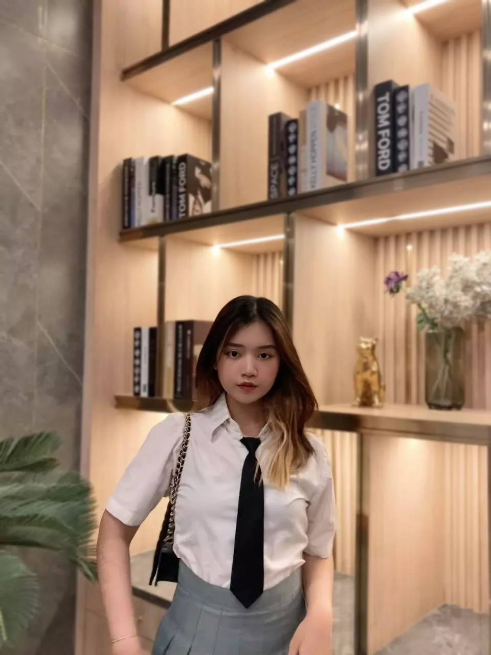 do you like me in my school uniform <3 posted by DowntonManer