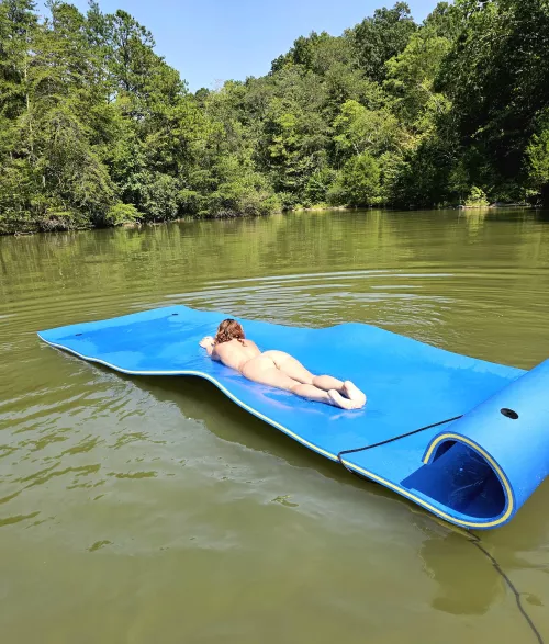 Enjoying the last few trips on the lake for the season by kittyuvxxx