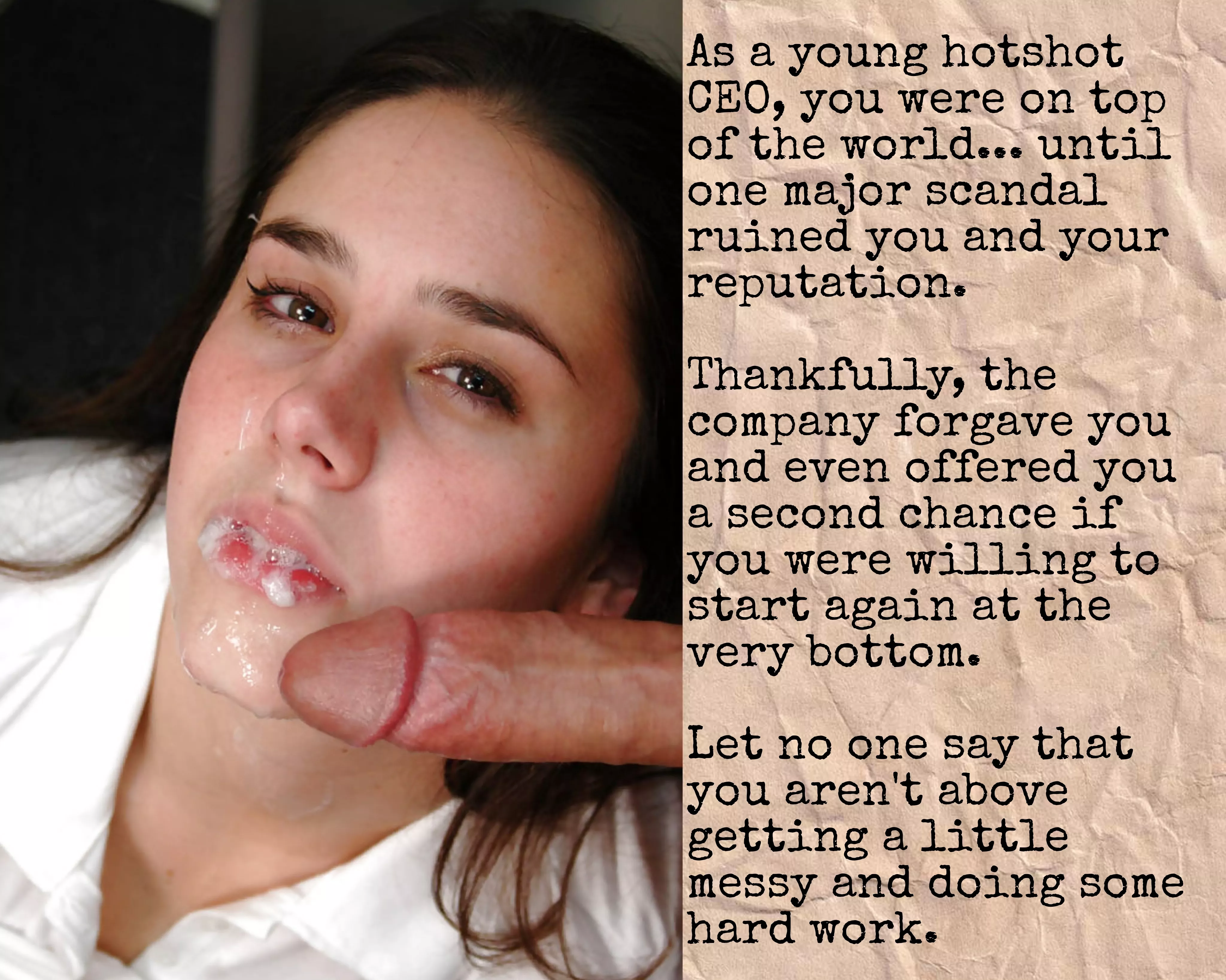 From CEO to Suck-retary posted by Arr0z0110