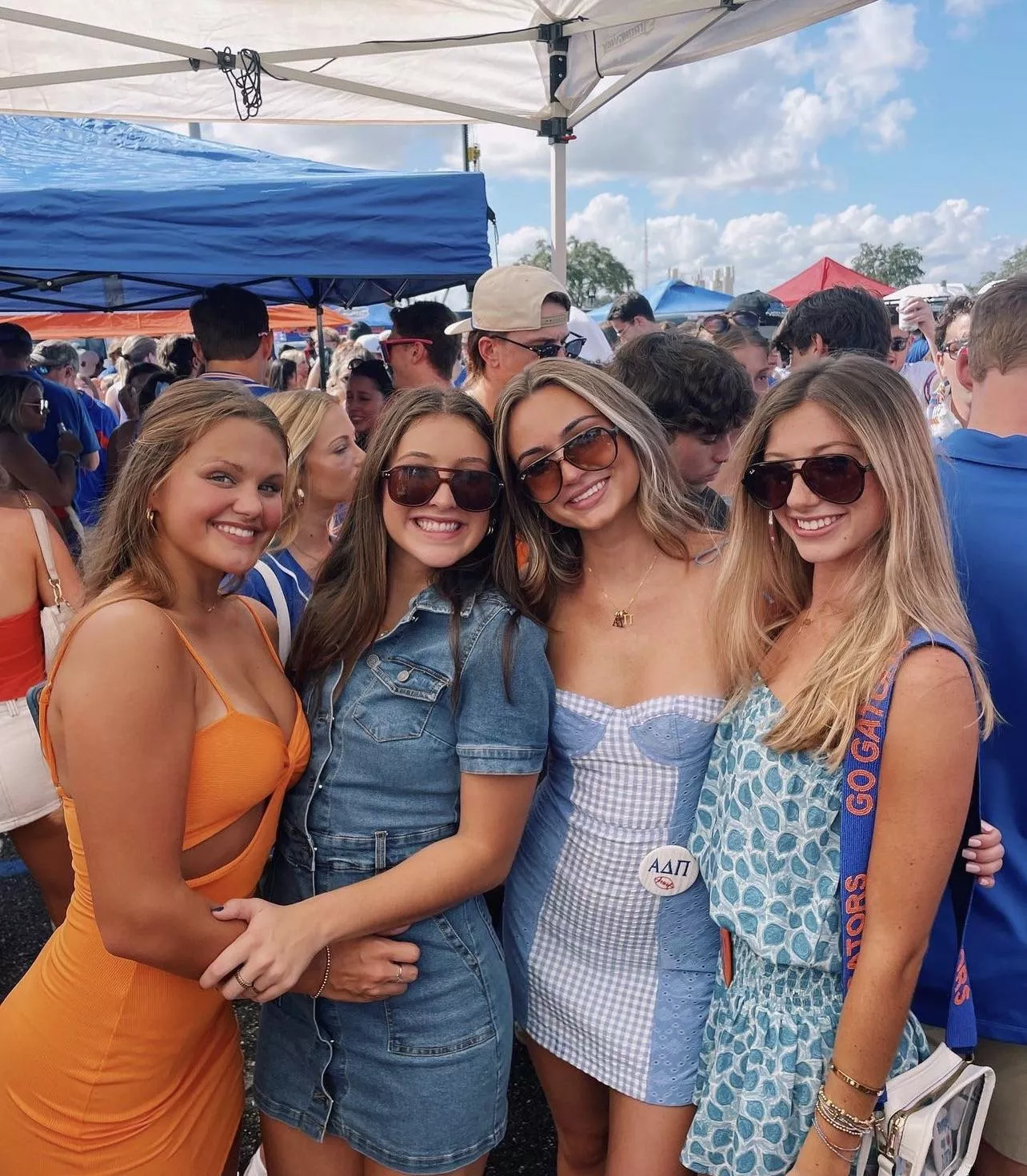 gator girls 🧡💙🐊 posted by RecognitionProof1196
