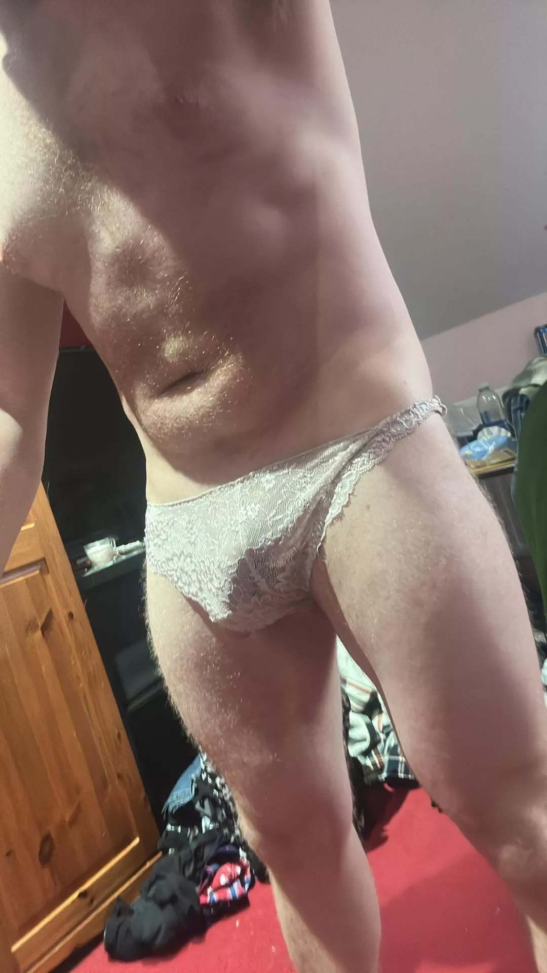 Going to meet my wife she doesn’t know I’m in her panties posted by Long-Flan9801