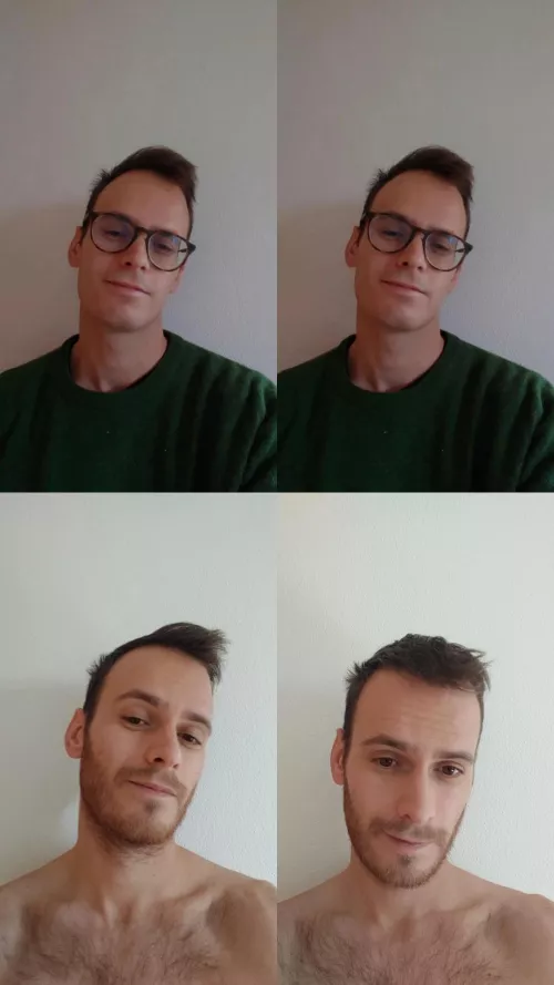 Had to shave my beard for my Halloween costume and I miss it sooo much🥲 Do you guys think I look better with or without? by frax_98