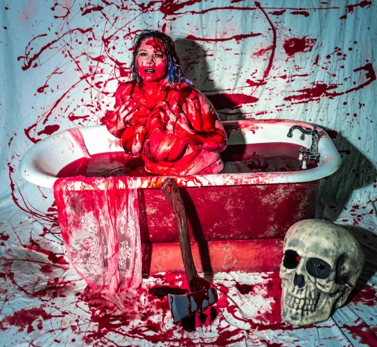 Happy Halloween Blood Bath by RtsyVisuals