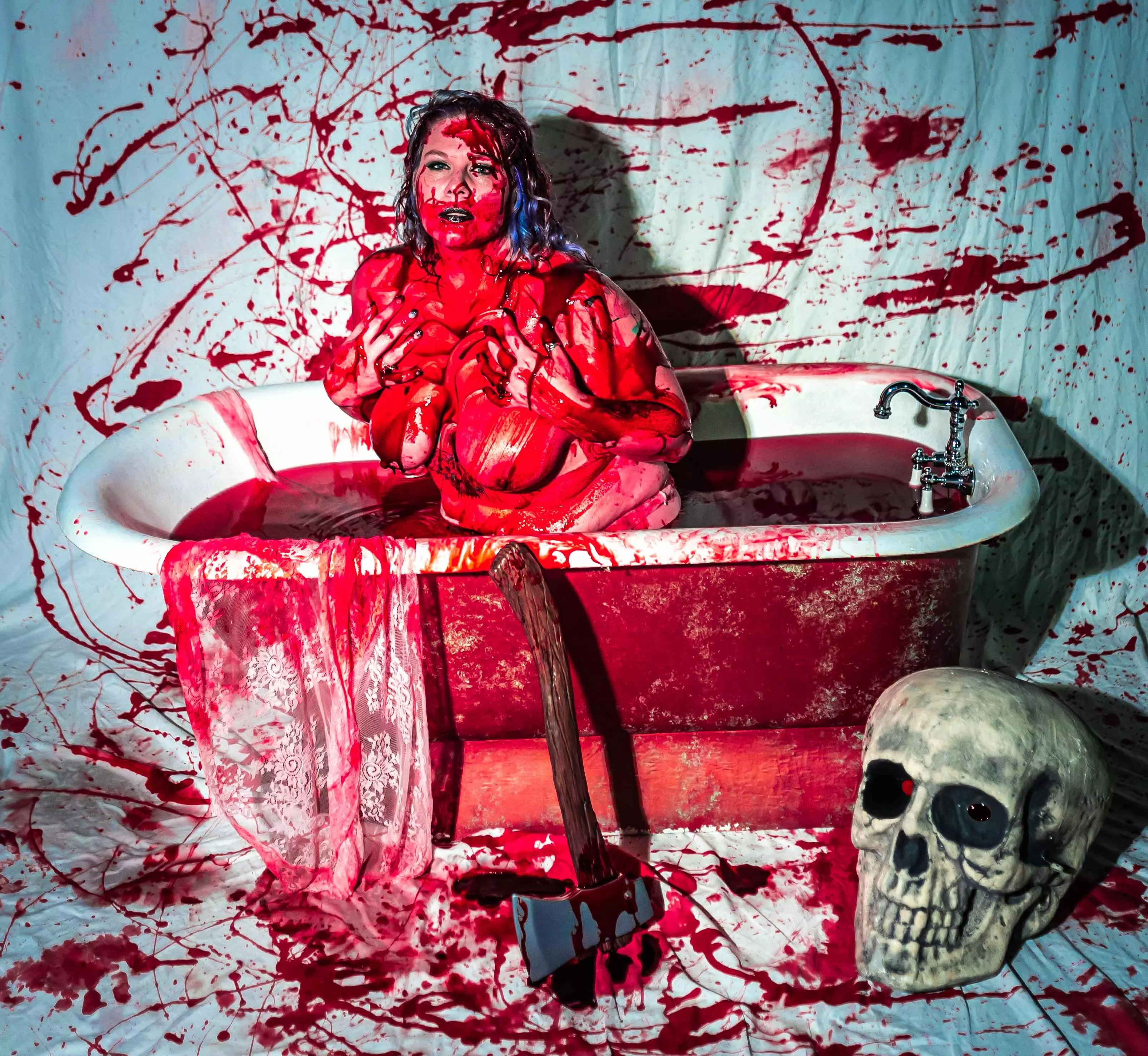 Happy Halloween Blood Bath posted by RtsyVisuals