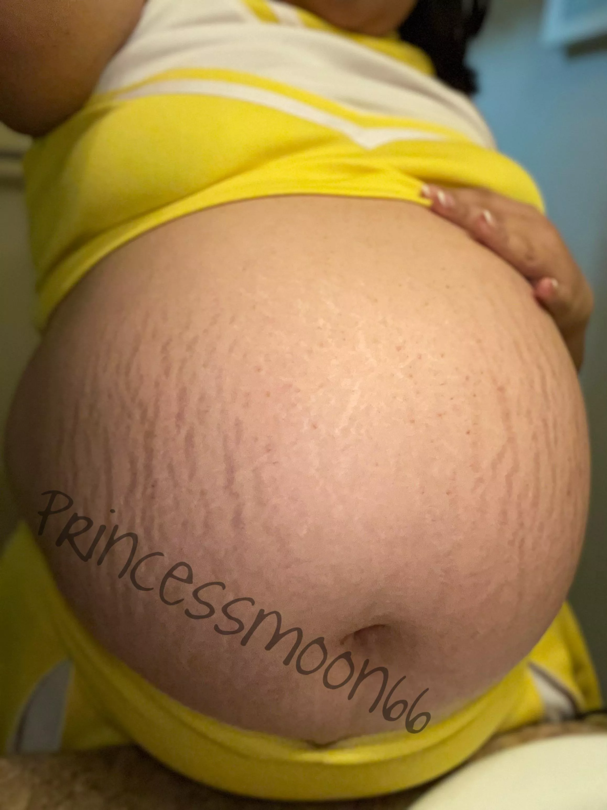 Happy Halloween! From your knocked up cheerleader 📣🤰🏻🎃 posted by Milkymooon66