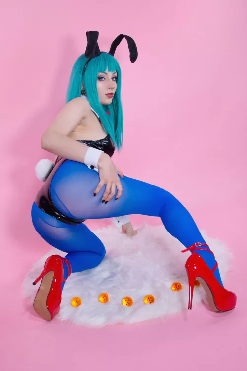 Hope you like my Bulma cosplay! <3 (Shiroktsne) by Weird-Doughnut7002