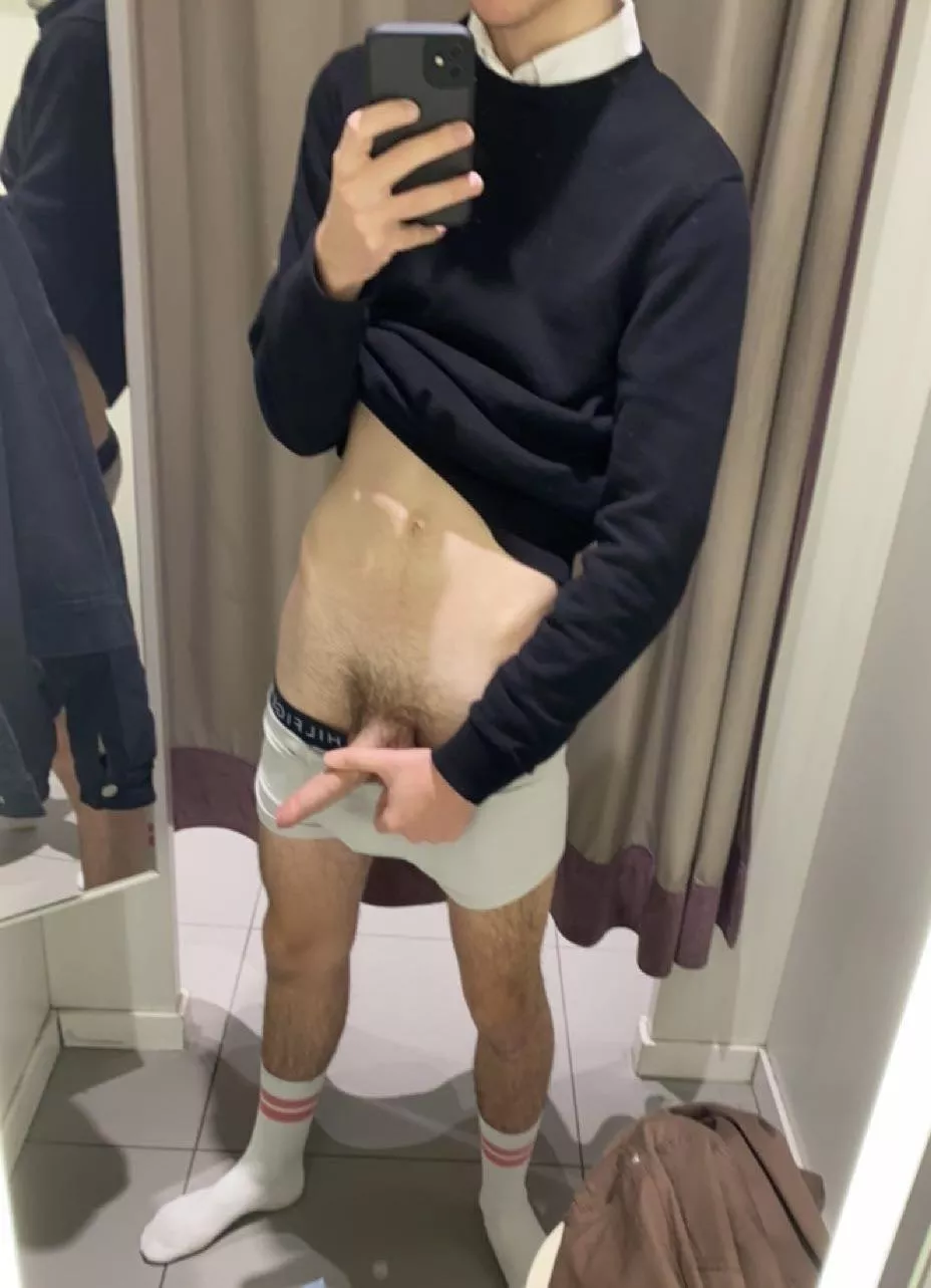 Horny in the mall posted by Flat_Rub4053