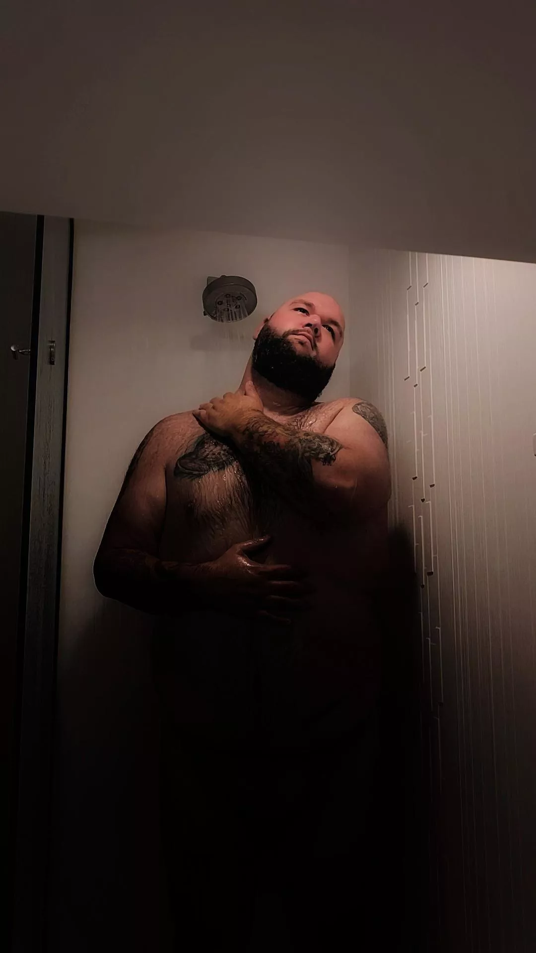 Hotel shower thoughts.. posted by bigandbald2332