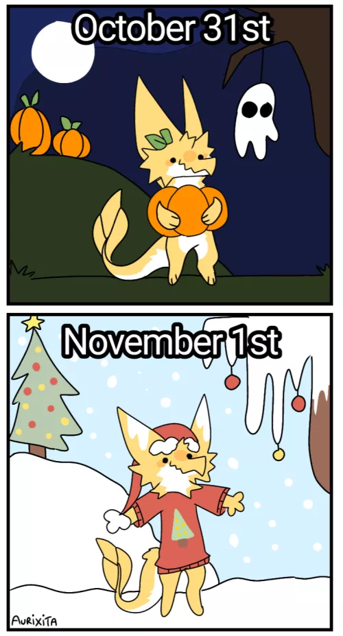 it's that time of year again! [OC] by _Aurixita_