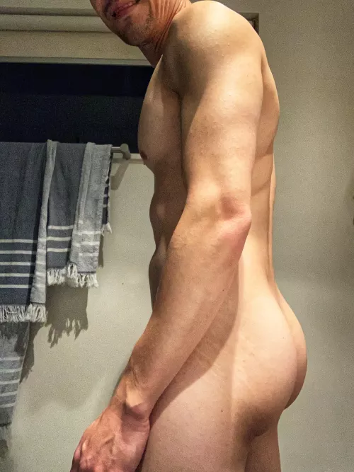 Just out of the shower by SeaAlternative7651