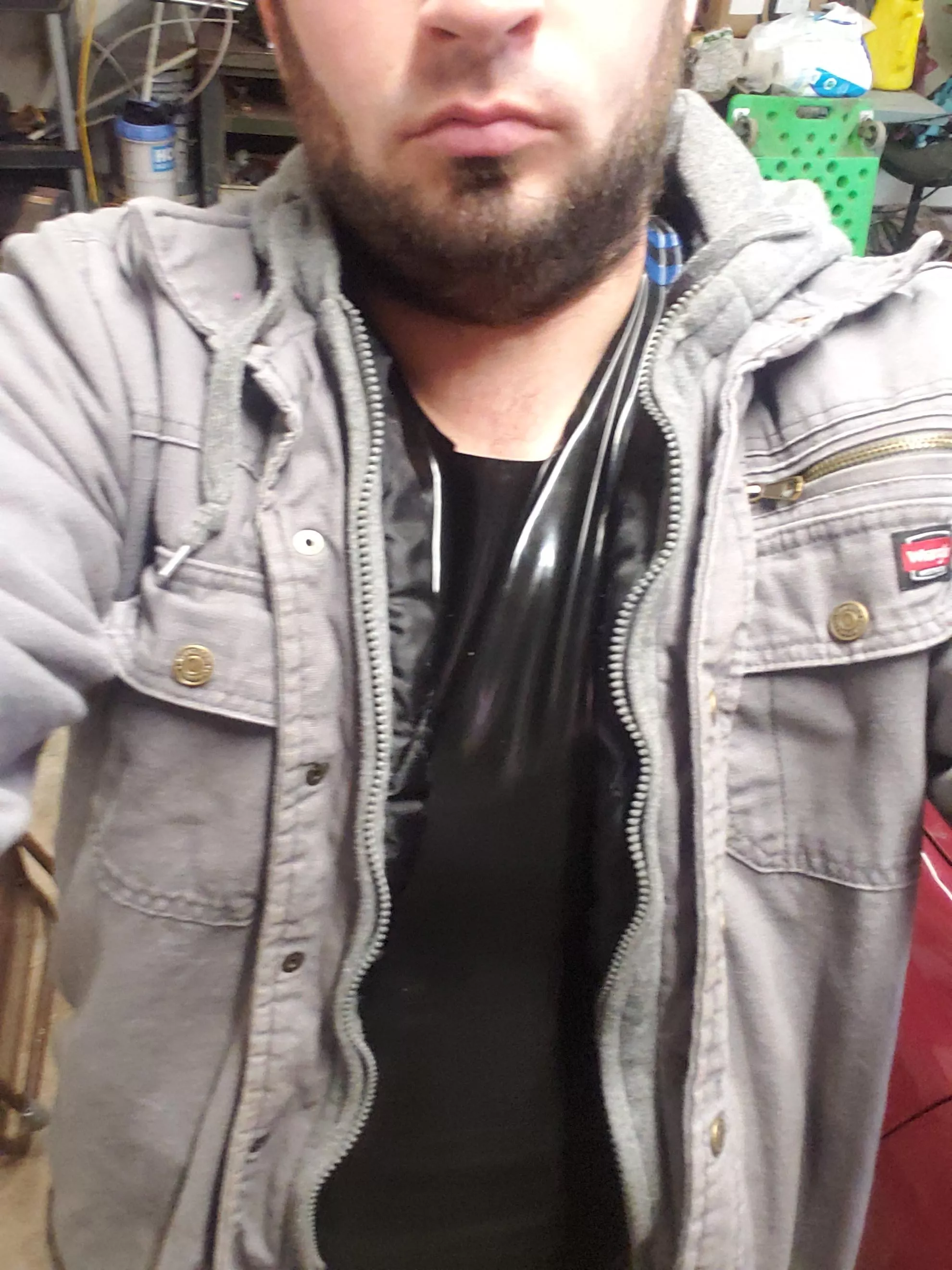 Latex shirt today posted by RestaurantVisible767