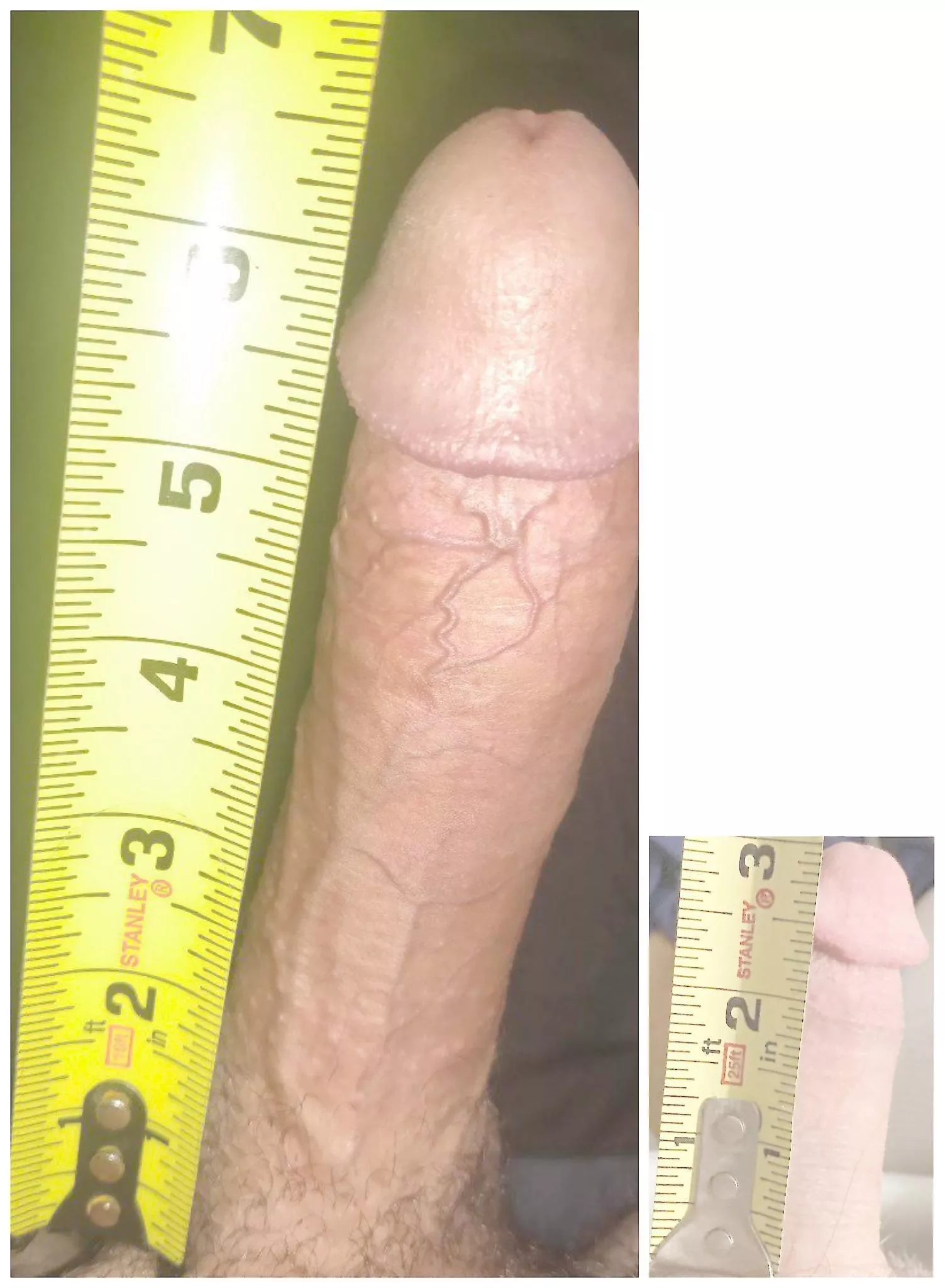 My lil guy being outsized by bigger is hot especially if the bigger guy embarrasses me by showing his gf how small I am in comparison. posted by oolarue