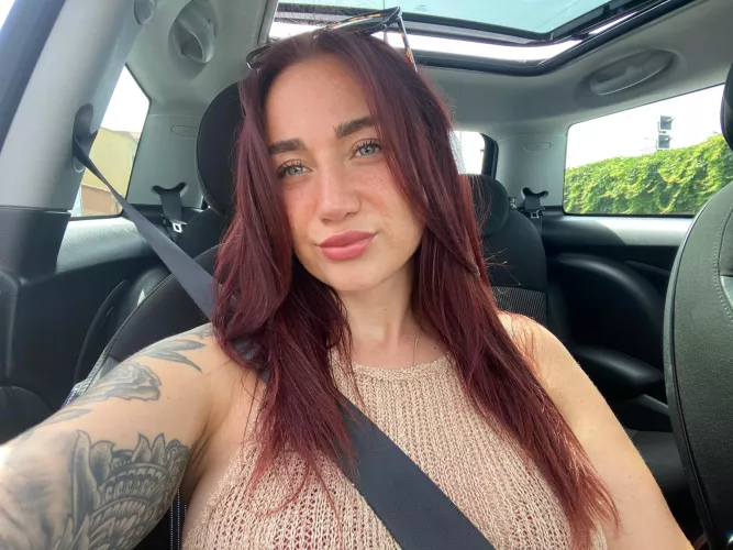 Natural selfie are the best by manliberty