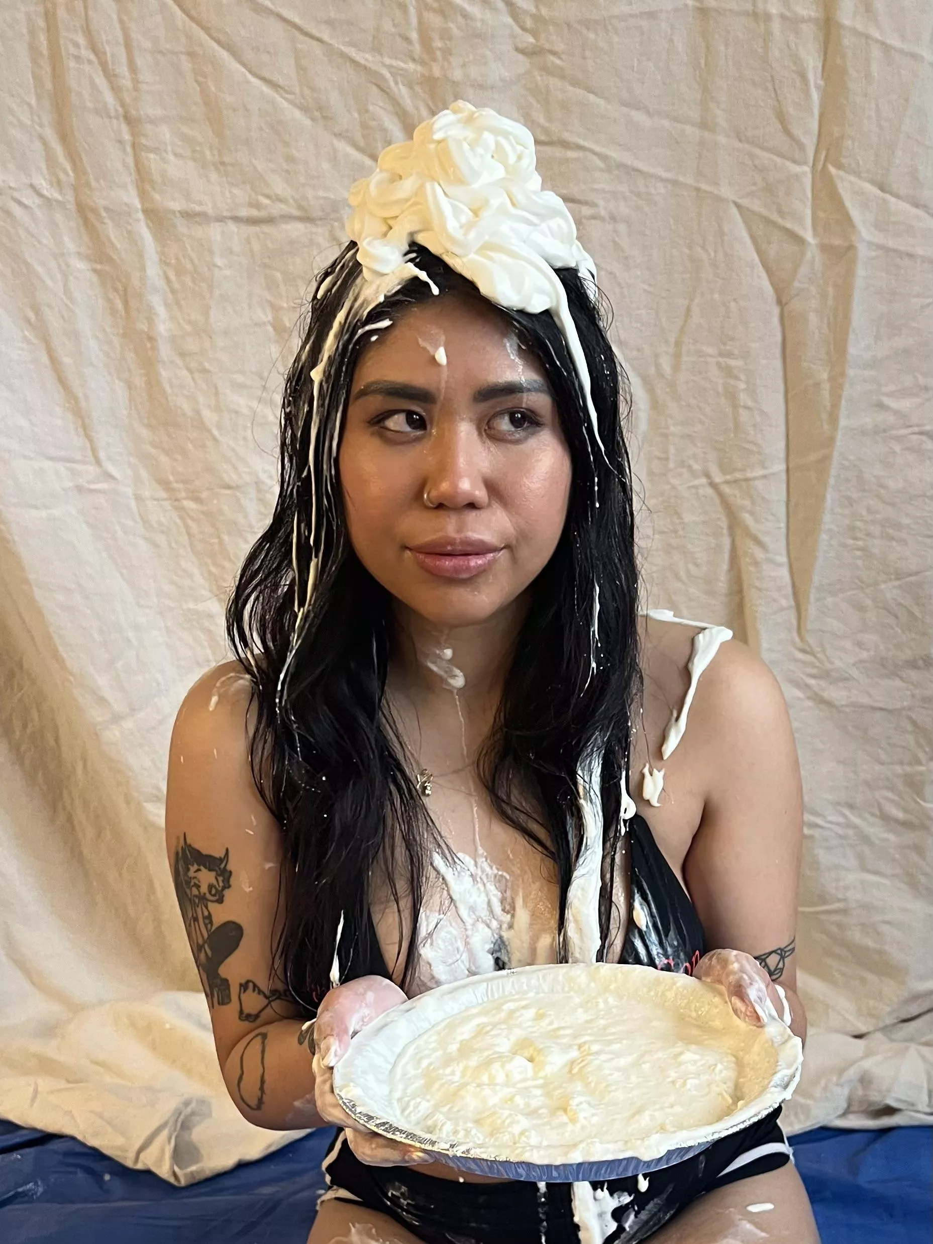 not the whip cream!!! posted by discokitten777