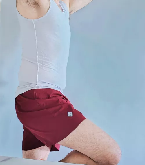 Posing for my Reddit boxer lovers 😁 by Olderwiserhotter