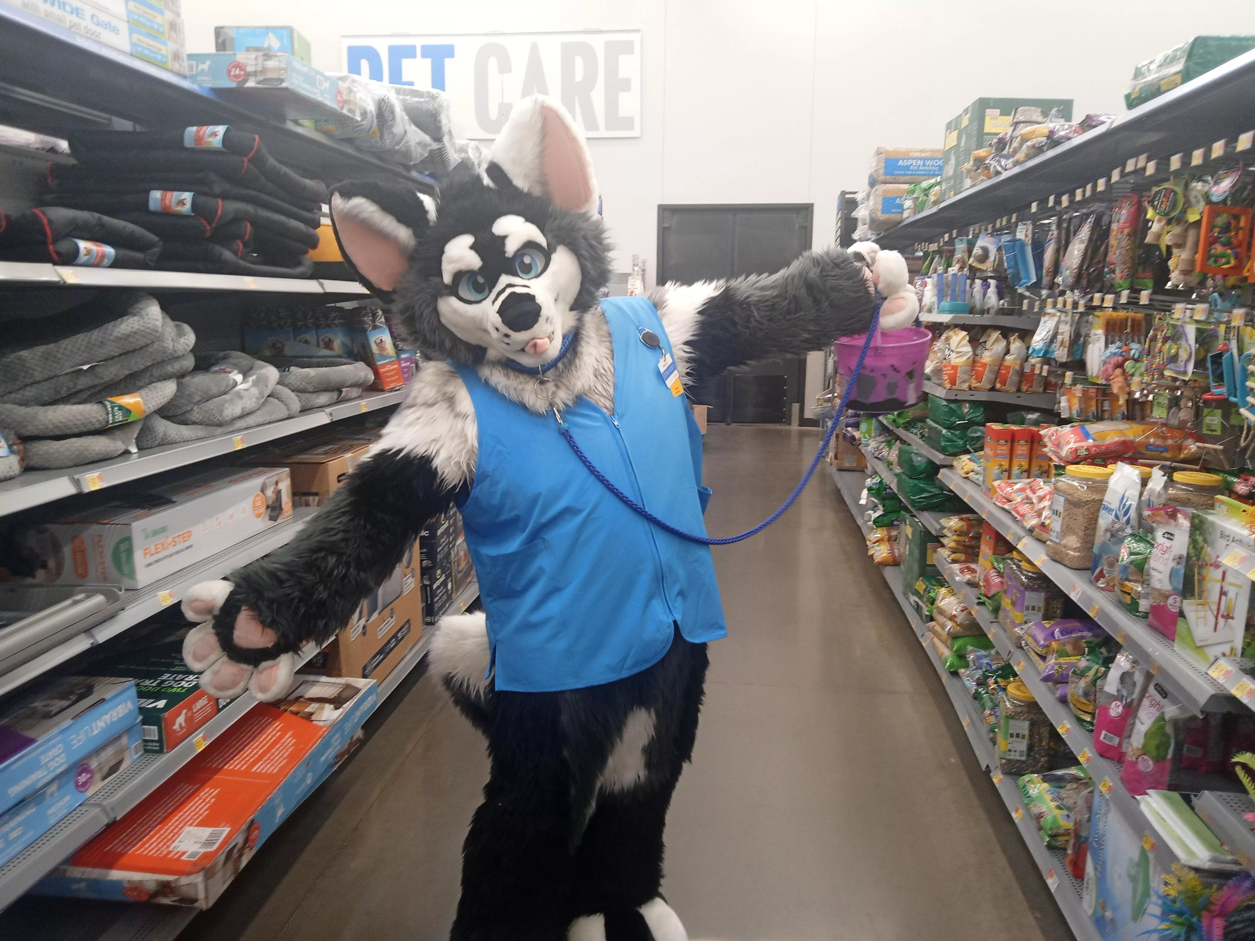 Pov furry Walmart worker posted by throw-away-Phone576