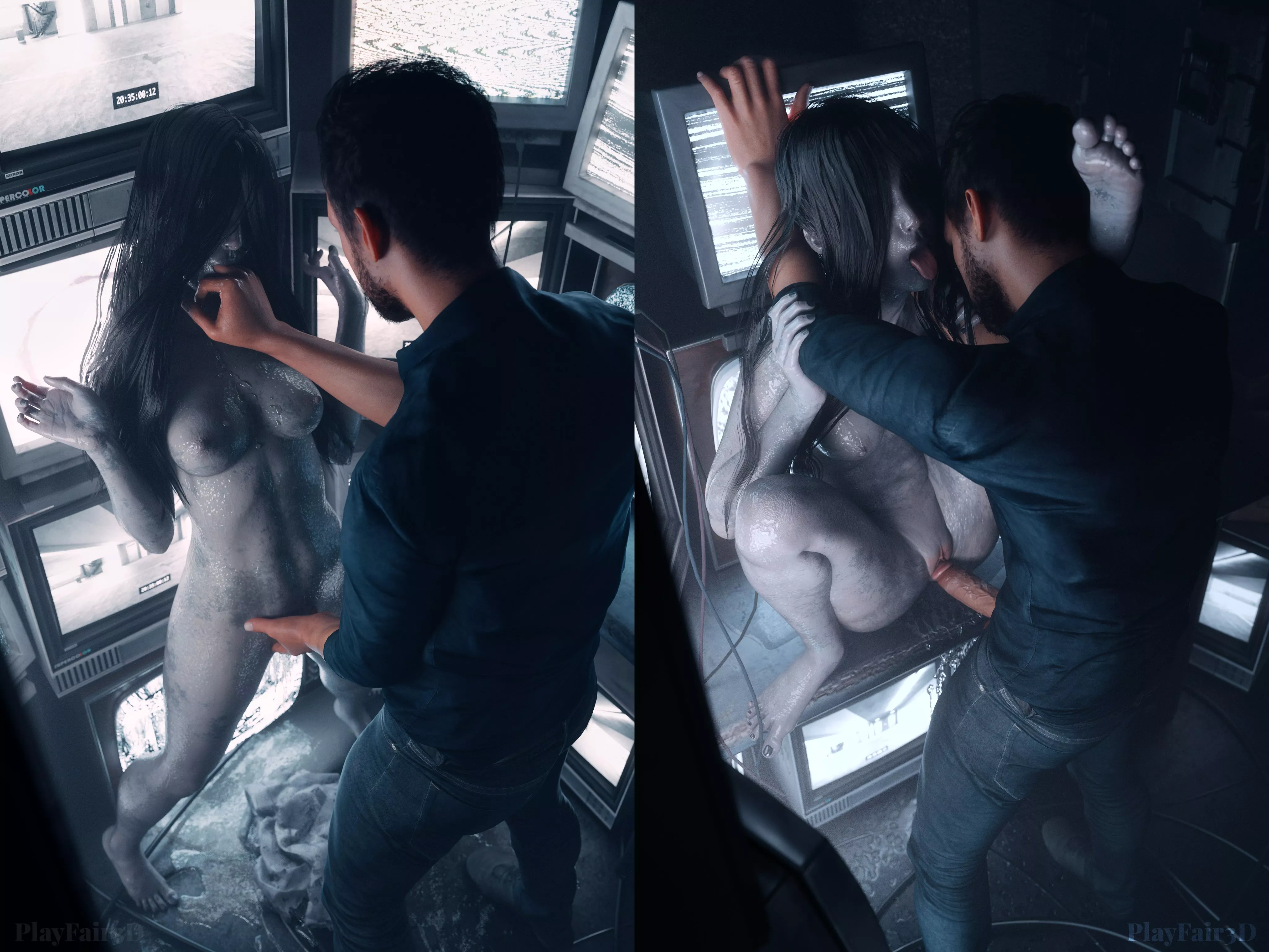 Sadako (PlayFair3D) [The Ring] posted by Kuro-Oji