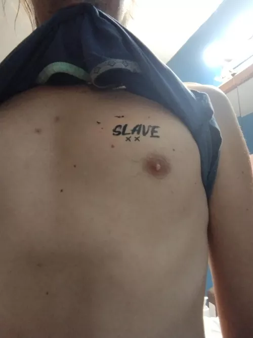 Temp tattoo for my mistress one day it will be real by Due-Deer-5648