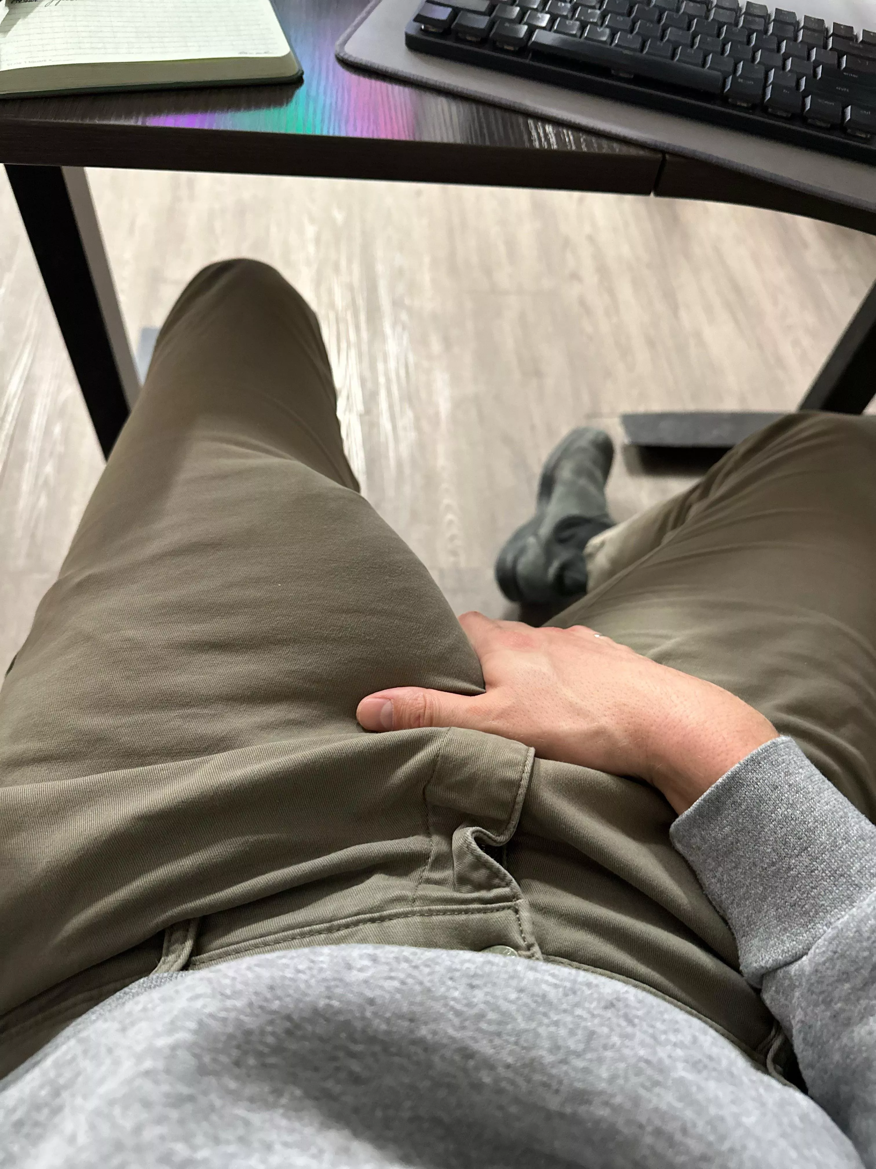 Throbbing at work posted by jacob99_99