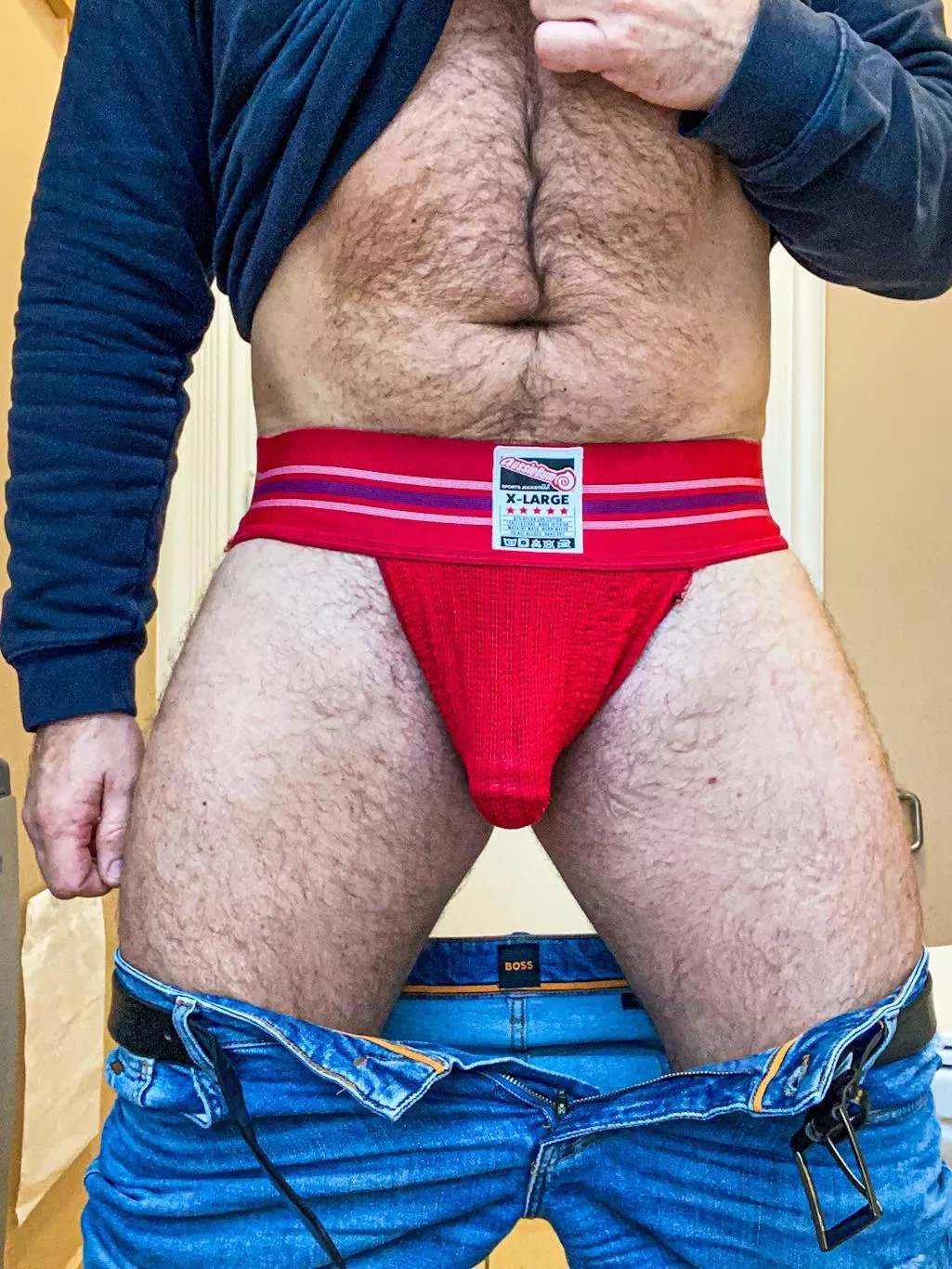 Wear your jock to work day posted by WnnBmsclBear