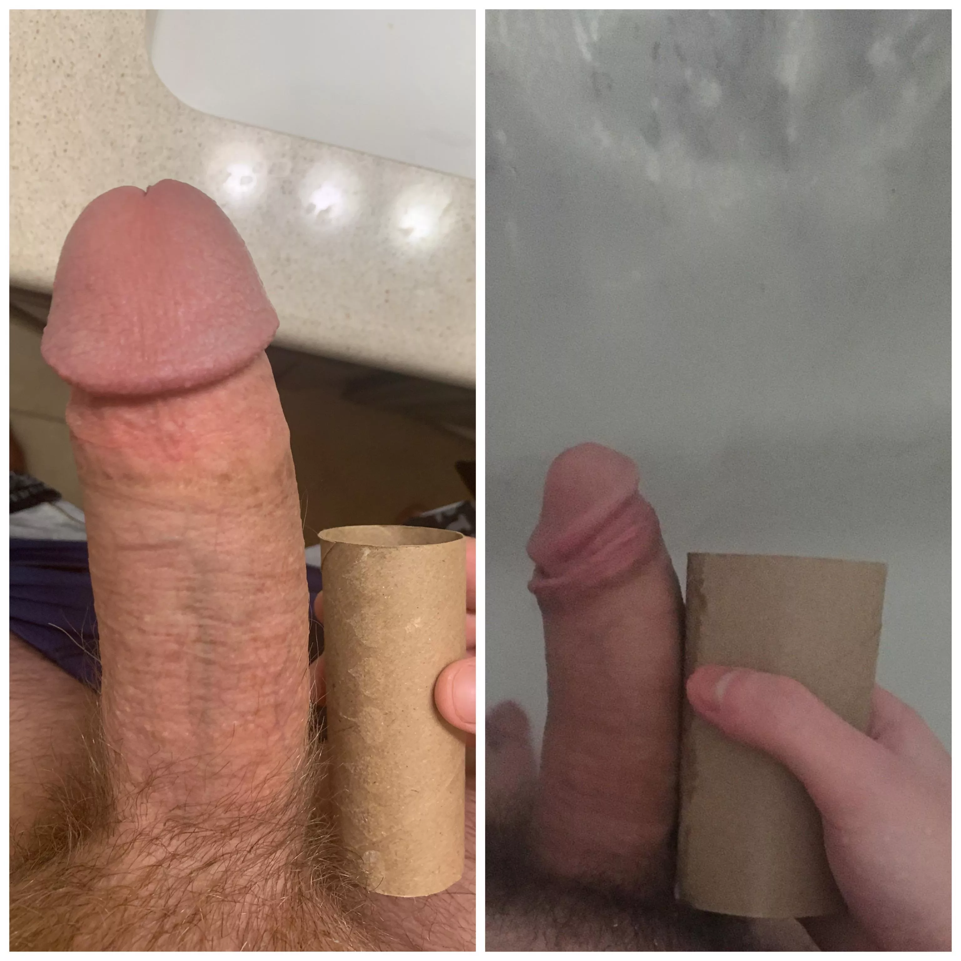 Who’s bigger? posted by GirthhhDaddy