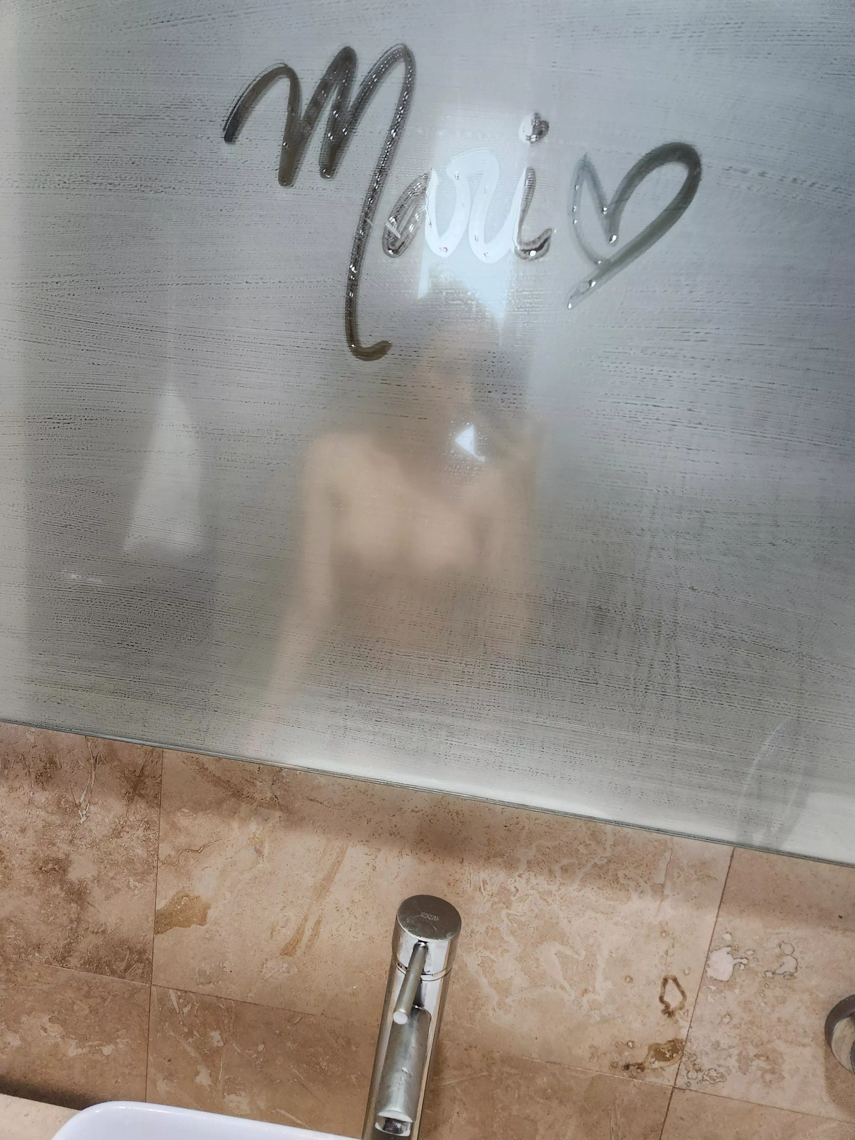 would you get creative with me in the shower? ;) posted by mcalixox