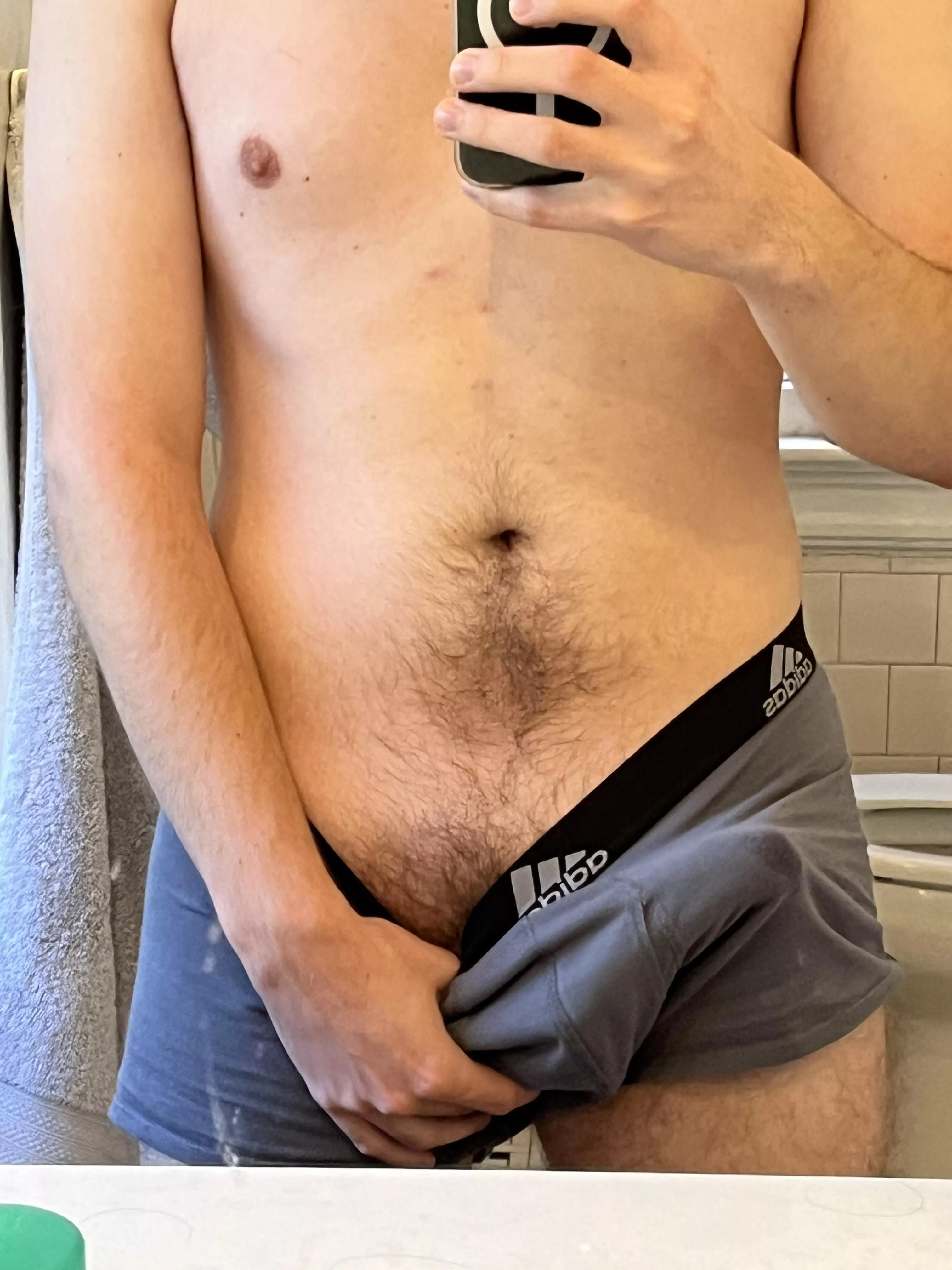 [21] just woke up and already these old briefs are getting tight posted by usual_pit_enjoyer