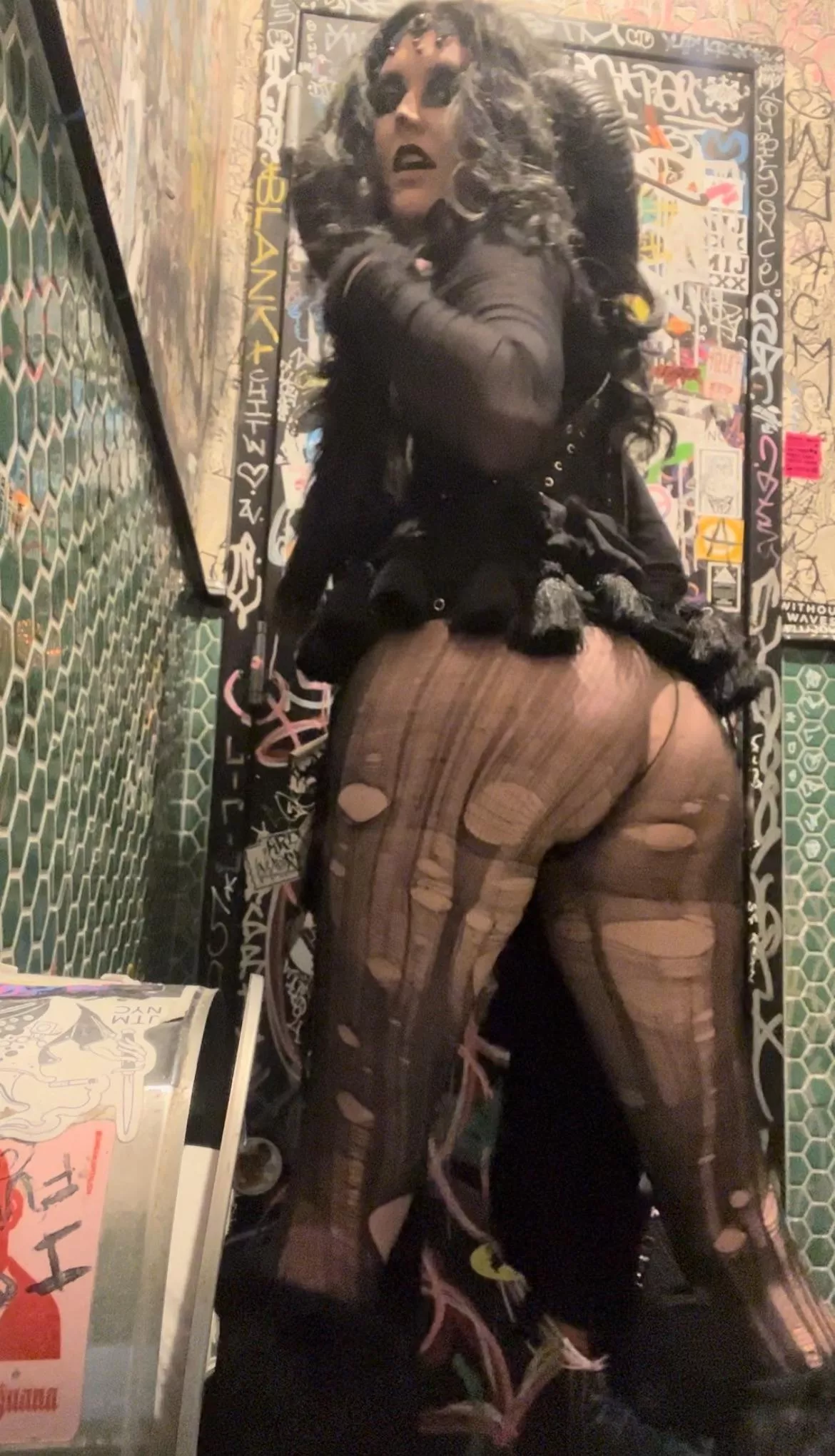 Antics in the venue bathroom posted by hillhousenotsane