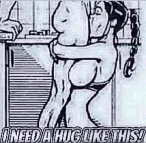 At first glance I thought the lady was standing upright and carrying the guy by worstwriterever26