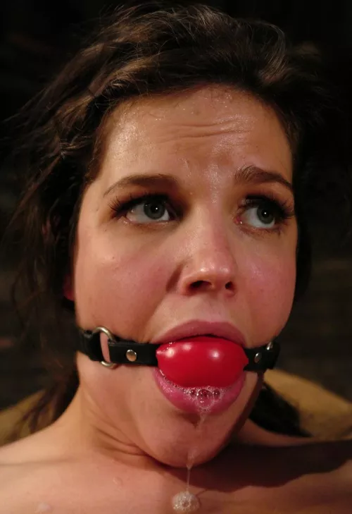 Bobbi ball gagged... by SpunkySpunkyAssGuy