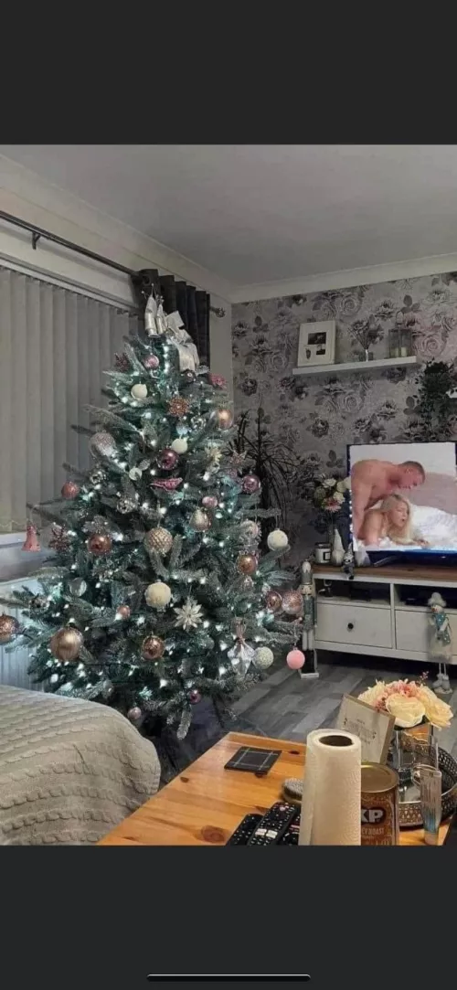 Christmas tree done early by amelody828282