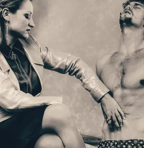 Exploring his body 💅 by SnickersR69