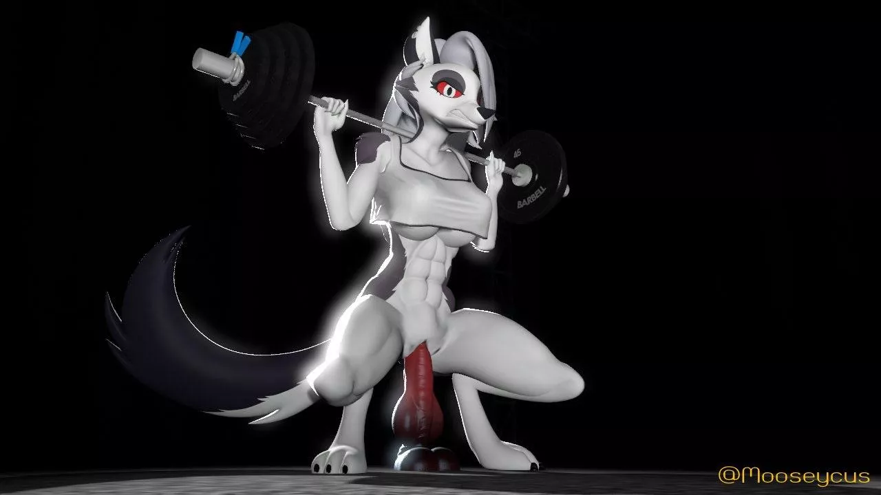 Furry squats posted by phoenix_prolwer