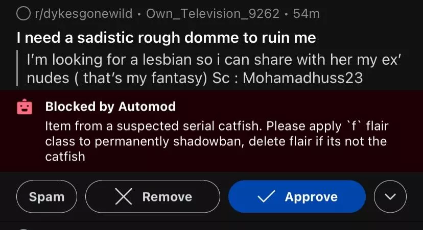 Hey guys. We’re currently dealing with a male attempting to abuse this community. (More details in post) posted by TrueExplorer17