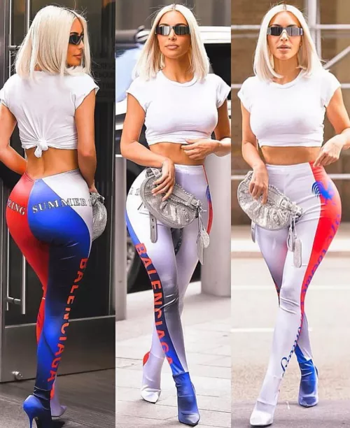 I'd throw it all away just to be able to hump Kim in this outfit for 5 minutes by evil_empire666