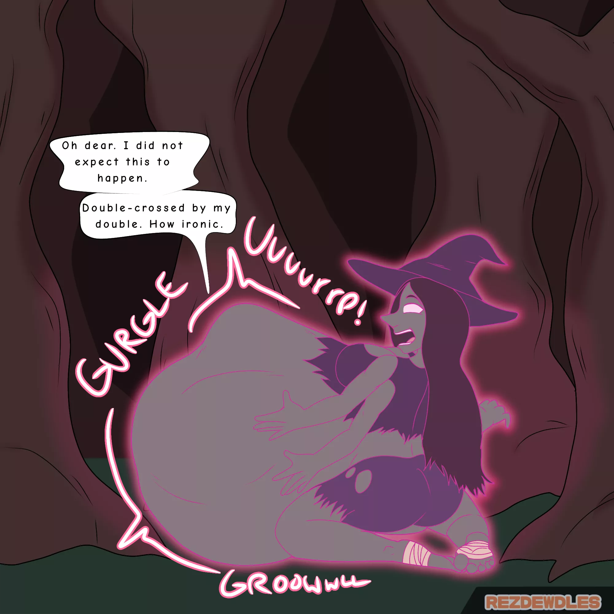 {Image} Voretober 2023 Day 31: ...Trouble (Art by Me) posted by RezDewdles