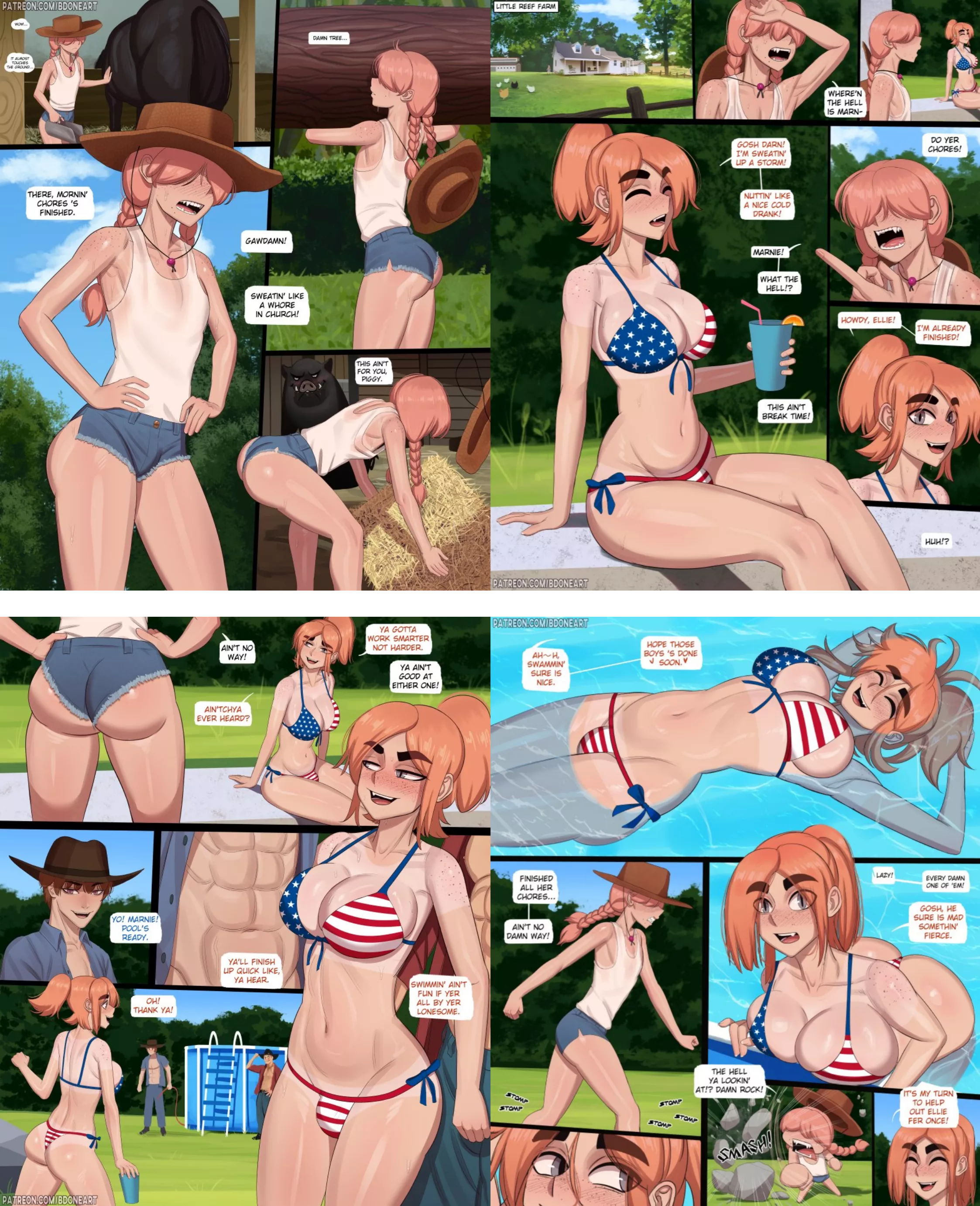 Little Reef - Country livin' is tough (BDONEART) posted by kik--Somakoi