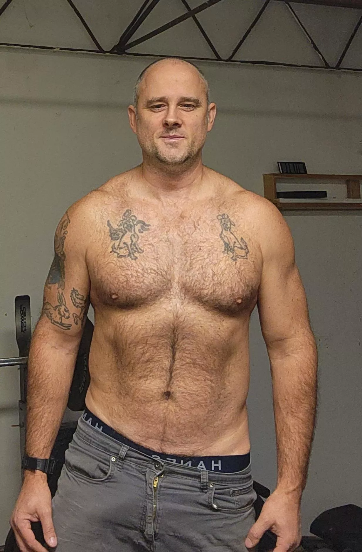 Post workout. Pre-dinner. [M] 42 posted by DadMoves007