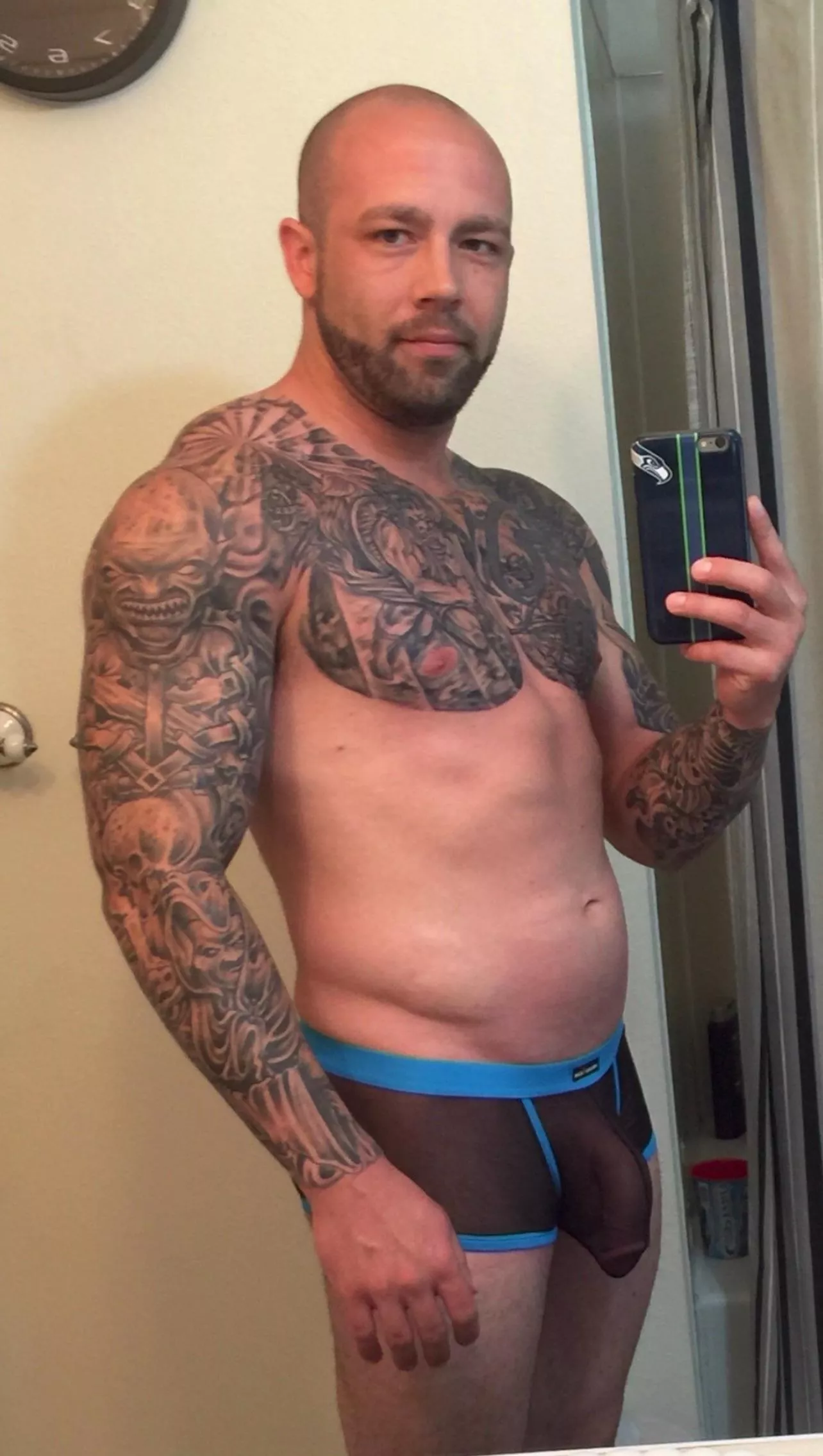 See through posted by LoveToShowMyDick