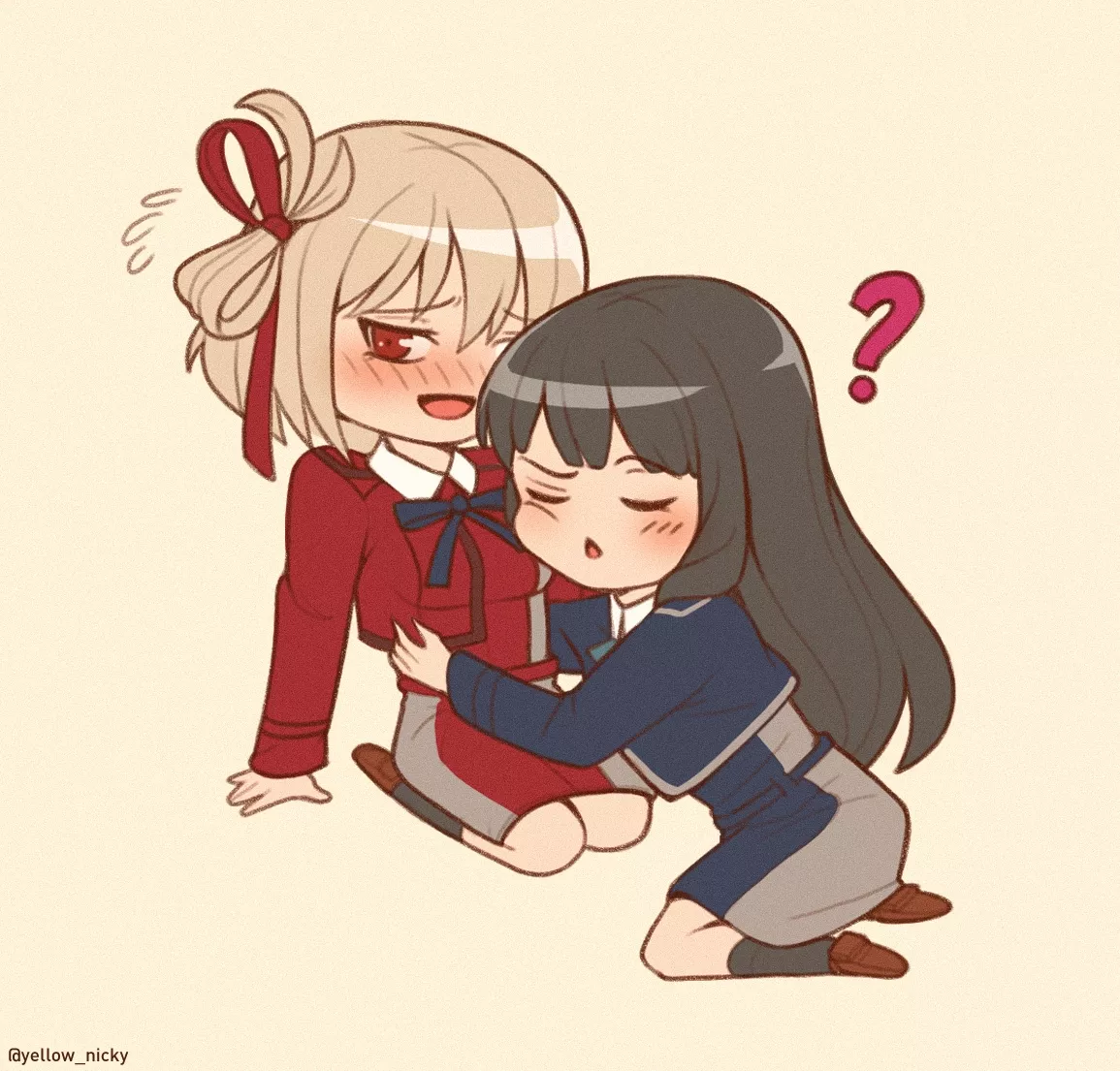 Takina x Chisato (By Yellow Nicky) [Lycoris Recoil] posted by queshu22