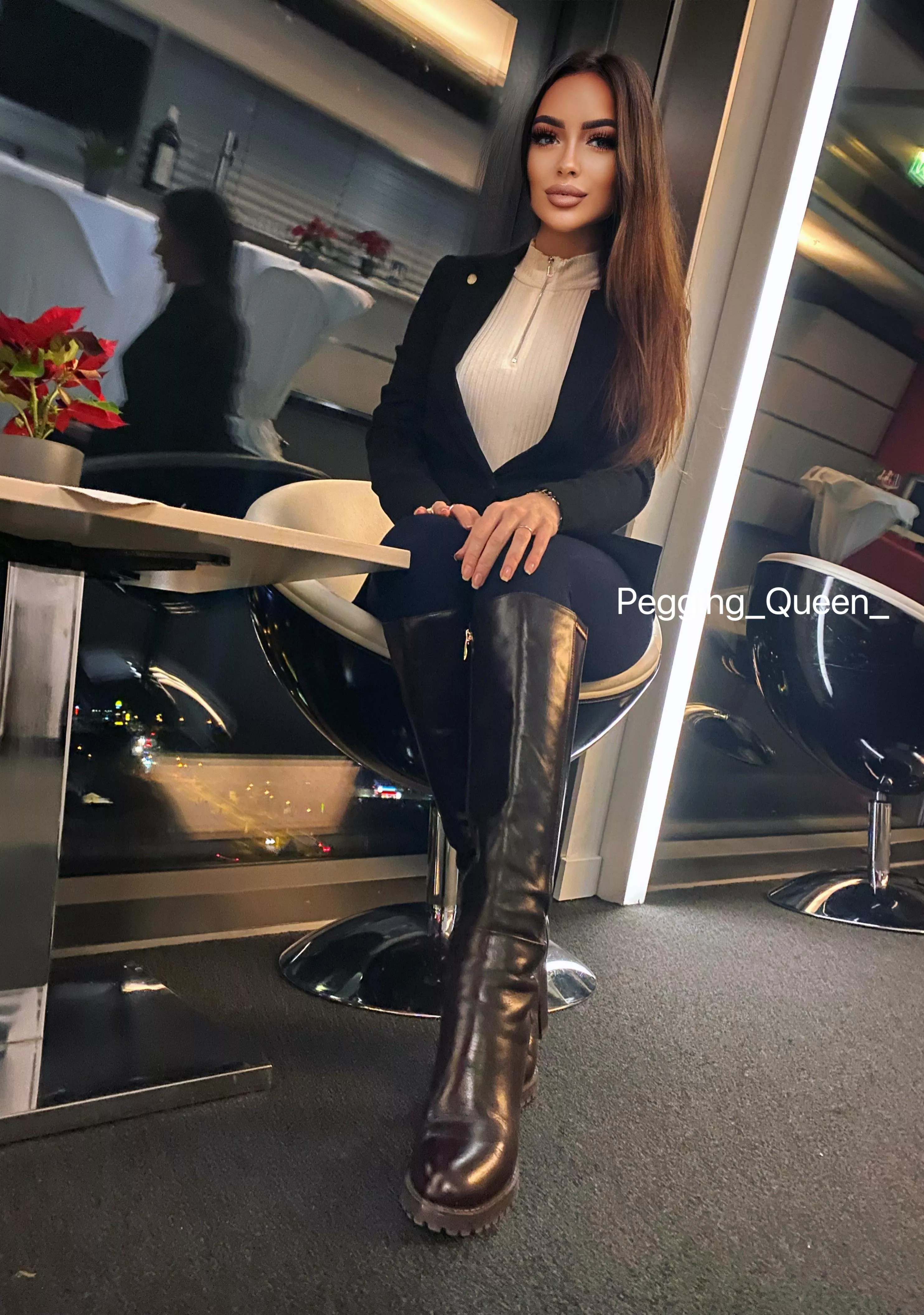 Tell me that you like my boots posted by pegging_queen_