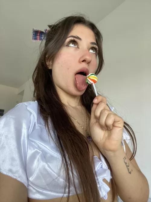 When I promise to always be a good girl I want a treat by Dimpleswonderful