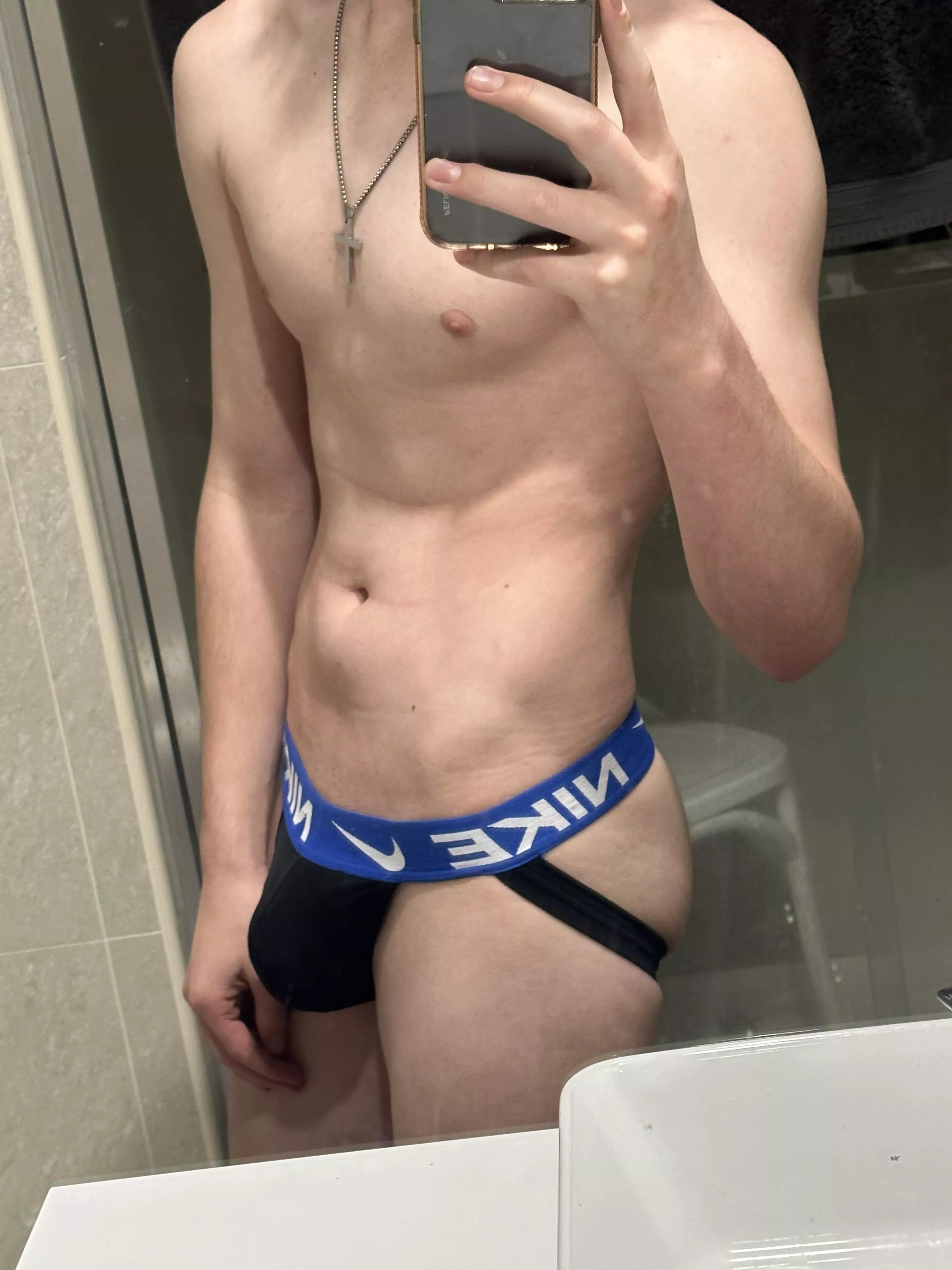 Best thing I ever bought was my jockstrap posted by Fit-Birthday7164