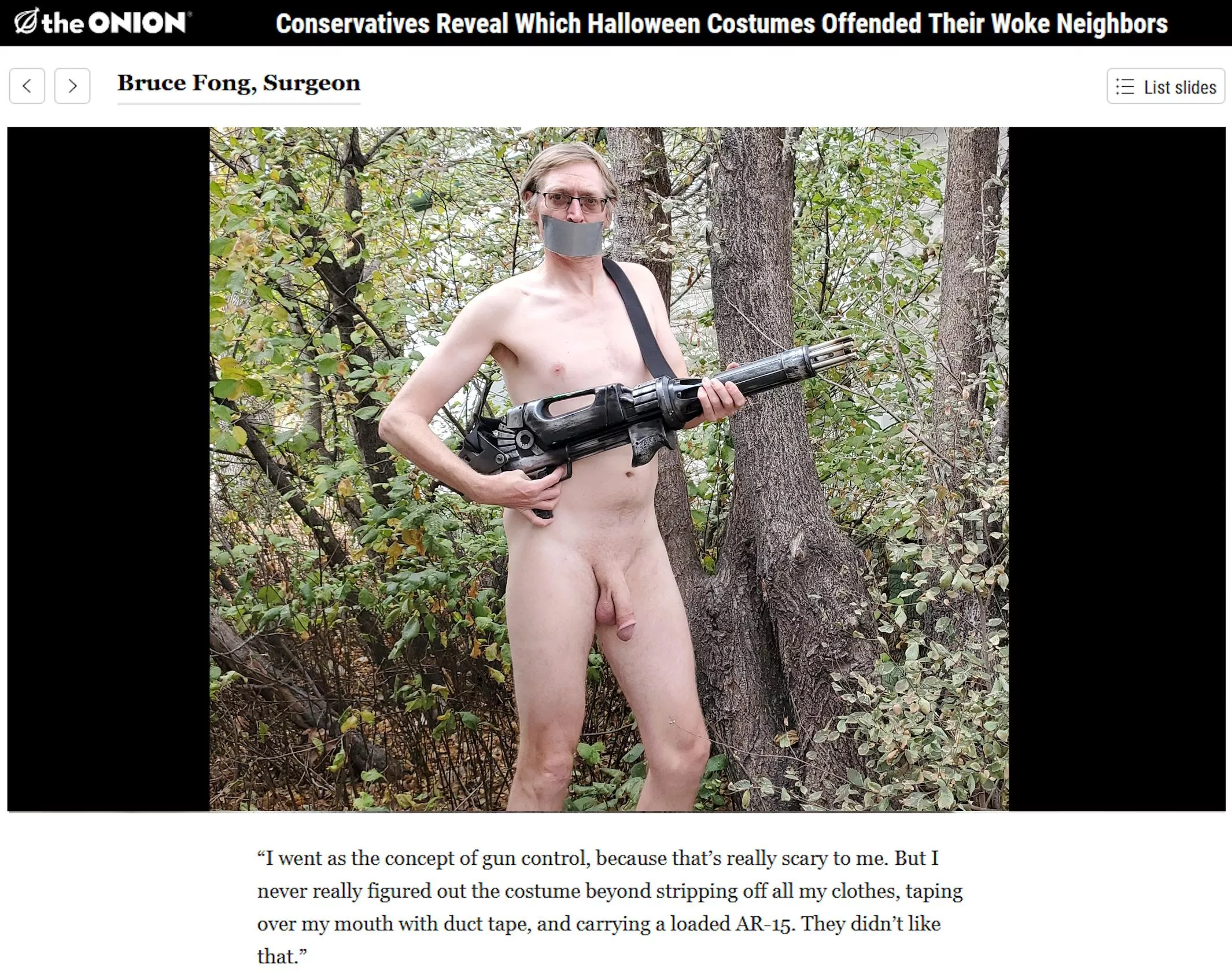 Get Woke Go Stroke. Or something like that. posted by Furious_Marmot